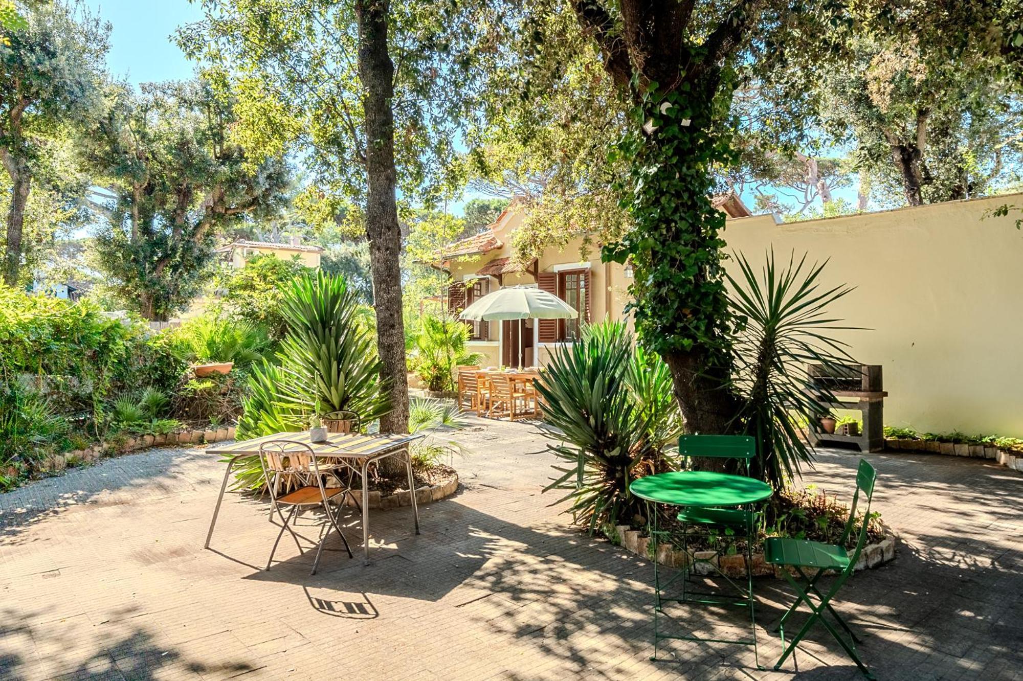 Exclusive Charming Villa - Free Parking 400 Mq Garden - Rome Airport - Roseto Villa Dream Fregenae Eksteriør billede