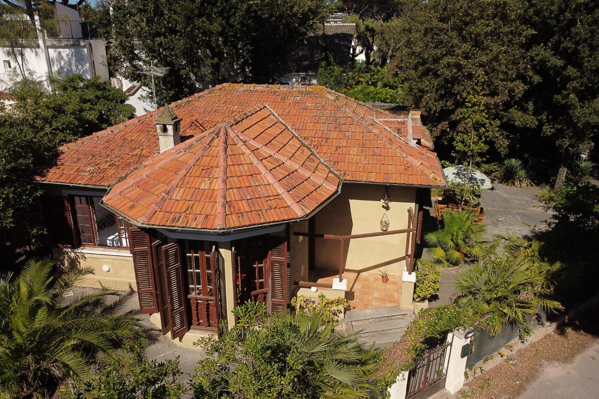 Exclusive Charming Villa - Free Parking 400 Mq Garden - Rome Airport - Roseto Villa Dream Fregenae Eksteriør billede